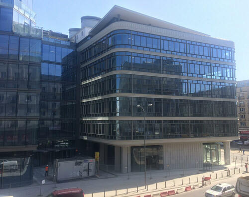 Back SMYK Office Building, Warsaw