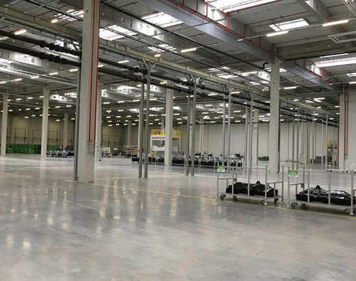 Back NVH Production Hall – Bielsko-Biała